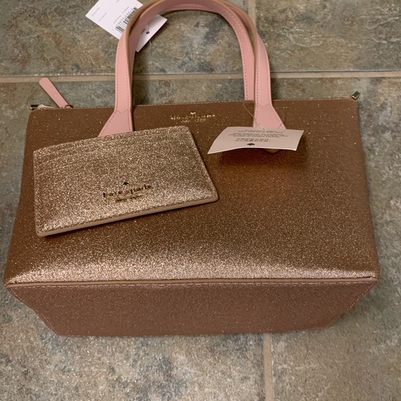 KATE SPADE JOELEY SATCHEL GOLD CARD HOLDER SET - Picture 2 of 8